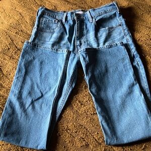 Signature by Levi Strauss Relaxed Fit Light Blue Jeans